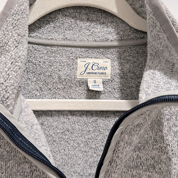J-Crew vintage fleece pullover - Picture 3 of 7